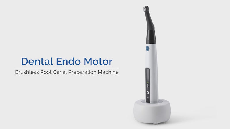 Dental Brushless LED Endo Motor 6.3:1 Mini Contra Angle - azdentall.com