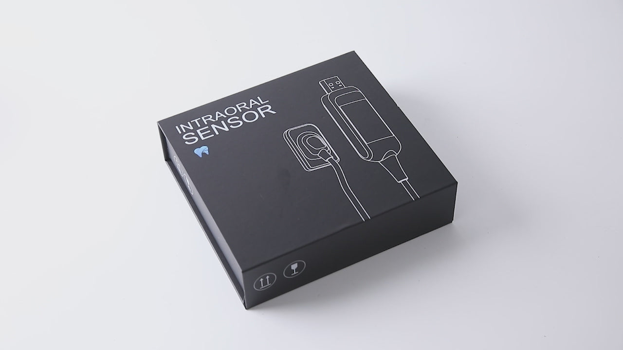 Load video: Dental Portable X Ray Machine with X-Ray Digital Intraoral Sensor S1/S1.5/S2 Kit - azdentall.com