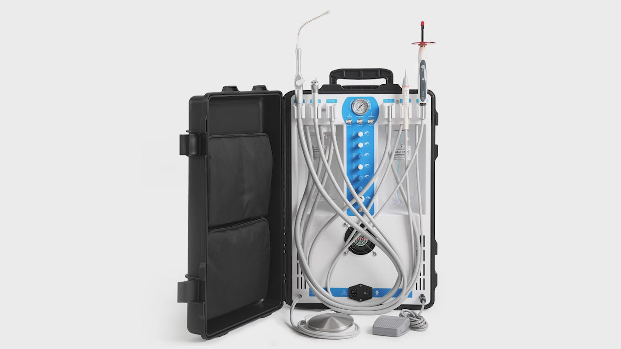 Portable Dental Delivery Unit P206S High Suction 4 Hole w