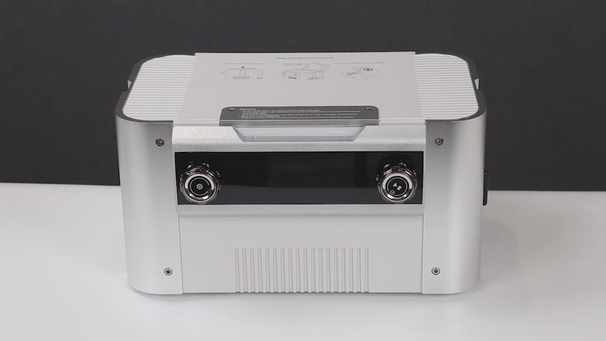 Load video: Digital 6L Stainless Steel Ultrasonic Cleaner CS6.2 Dual Frequency with Heating function - azdentall.com
