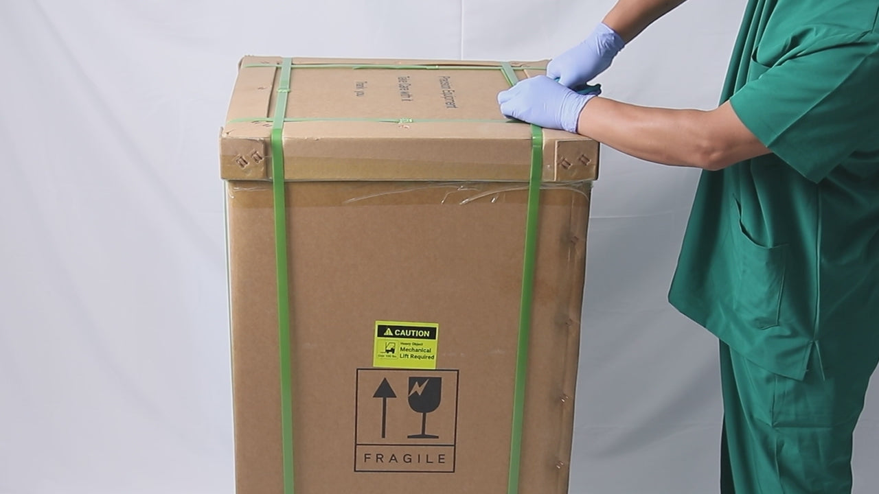 Load video: Portable Dental Mobile Cart Delivery Unit 4 Holes with Air Compressor Built-in Woodpecker Ultrasonic Scaler &amp; Curing Light