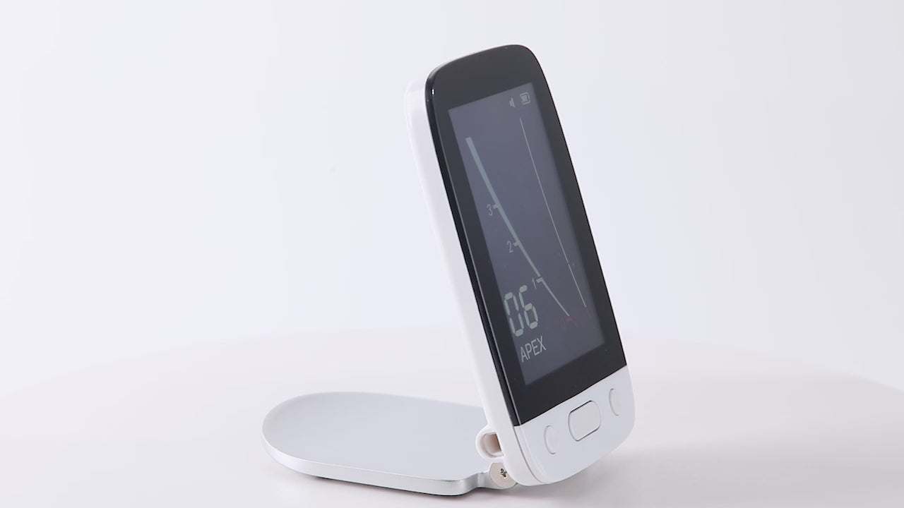 Load video: AZDENT Dental Endodontic Apex Locator Root Canal Measurement Tool Multi-frequency Color Display Apex ll - azdentall.com