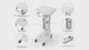 Dental Multi-Function Trolley Cart GM-1 Compact Model - azdentall.com