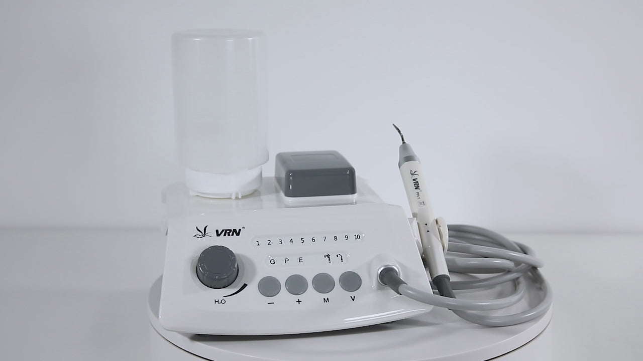Load video: Dental Ultrasonic Scaler Wireless Control LED Handpiece and 5 Tips