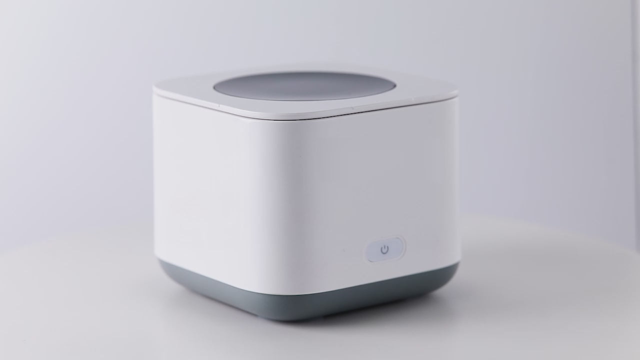 Load video: Ultrasonic Cleaner 200ML Stainless Steel with Digital Timer Touch Screen Control - azdentall.com