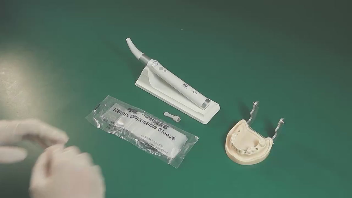 Load video: Dental Implant Locator Detector 360° Rotating Spotter Finder with 3Pcs Sensor - azdentall.com