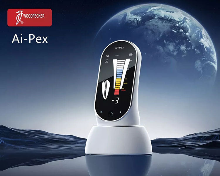 Woodpecker Ai-Pex Apex Locator with Pulp-Testing function Root Canals Four Working Modes 3.8 LCD Touch Screen - azdentall.com