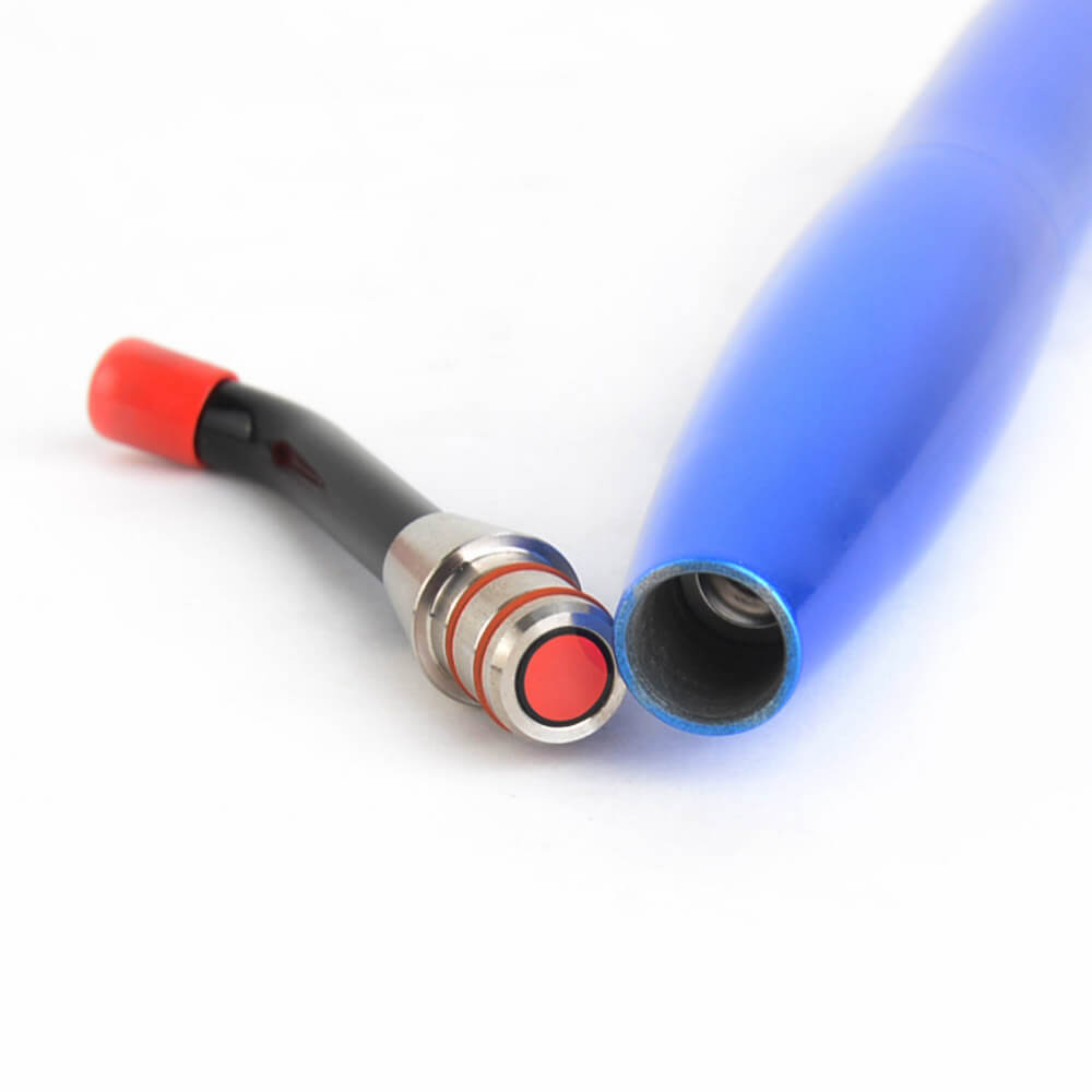 Dental LED Rainbow Curing Light Lamp Resin Cure Plastic Handle Blue