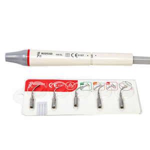 Woodpecker UDS-E LED Ultrasonic Scaler Kit Detachable Handpiece 8 Tips Scaling+Perio+Endo 2 Water Bottles - azdentall.com