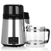 Water Distiller Stainless Steel Glass Bucket Dual Screen Touch 750W 4L 1L/H - azdentall.com