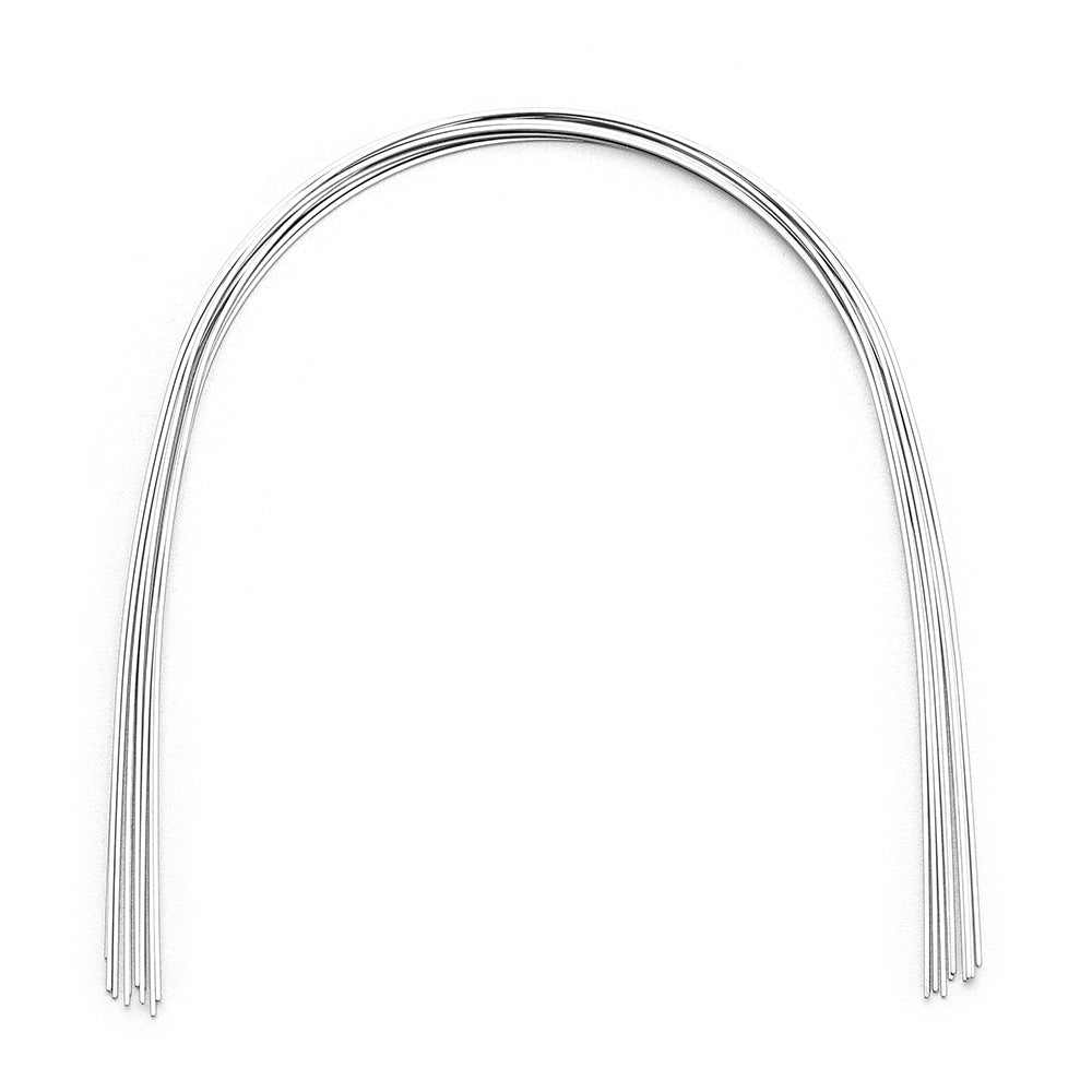 AZDENT Dental Orthodontic Archwires NiTi Super Elastic Natural Form Rectangular 0.017 x 0.025 Lower 10pcs/Pack - azdentall.com