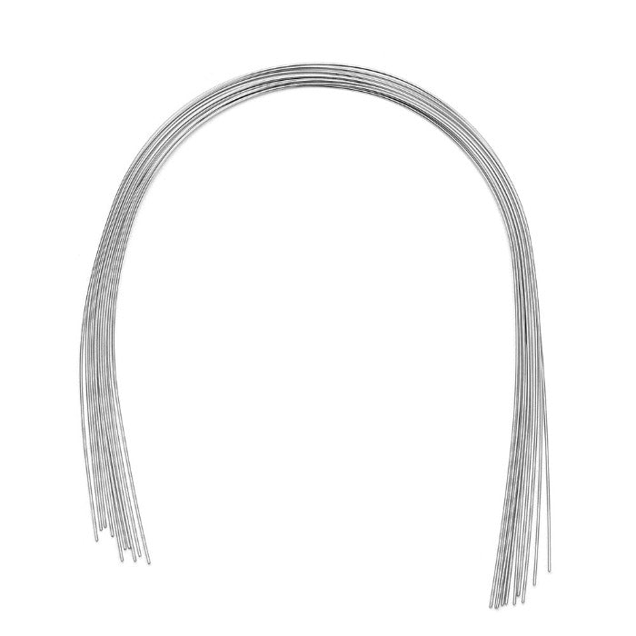 AZDENT Thermal Active NiTi Archwire Natural Form Round 0.020 Lower 10pcs/Pack -azdentall.com