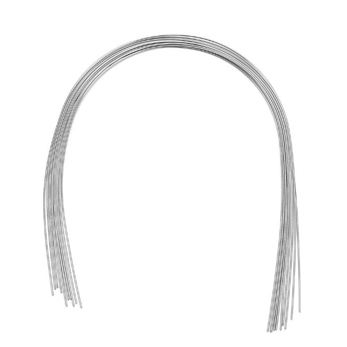 AZDENT Thermal Active NiTi Archwire Natural Form Round 0.012 Lower 10pcs/Pack -azdentall.com