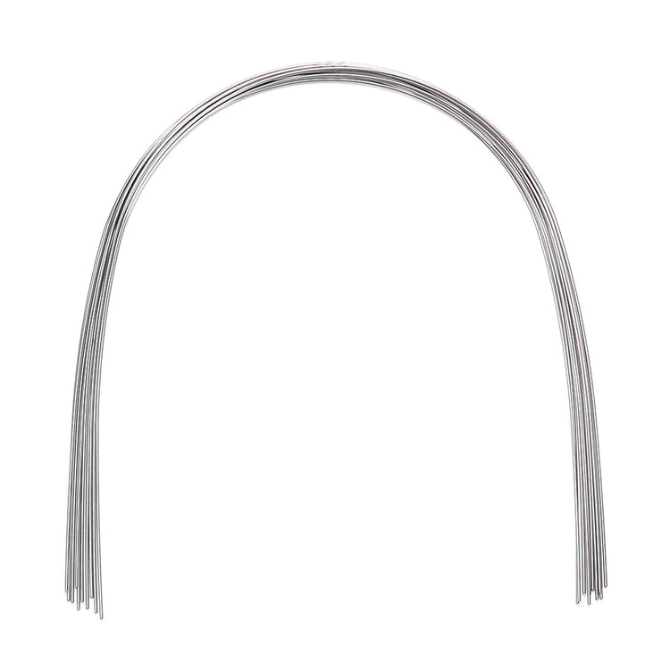 AZDENT Dental Orthodontic Archwire NiTi Super Elastic Natural Form Round 0.020 Lower, 10pcs/Pack - azdentall.com