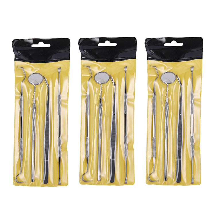 3 Set Dental Tools Teeth Cleaning Kit. 4pcs/Set. - AZDENT