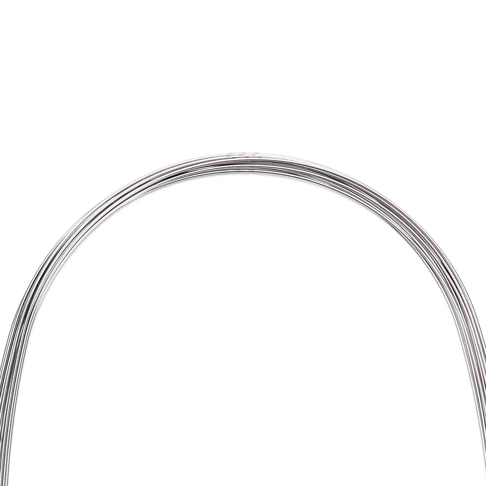 AZDENT Dental Orthodontic Archwire NiTi Super Elastic Natural Form Round 0.018 Upper, 10pcs/Pack - azdentall.com