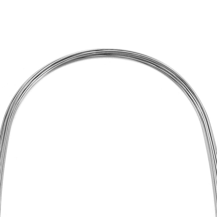 AZDENT Dental Orthodontic Arch Wire NiTi Super Elastic Square Form Round 0.016 Lower 10pcs/Pack - azdentall.com