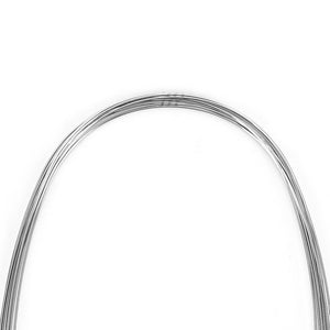 AZDENT Dental Orthodontic Archwire Stainless Steel Oval Form Round 0.018 Upper 10pcs/Pack - azdentall.com