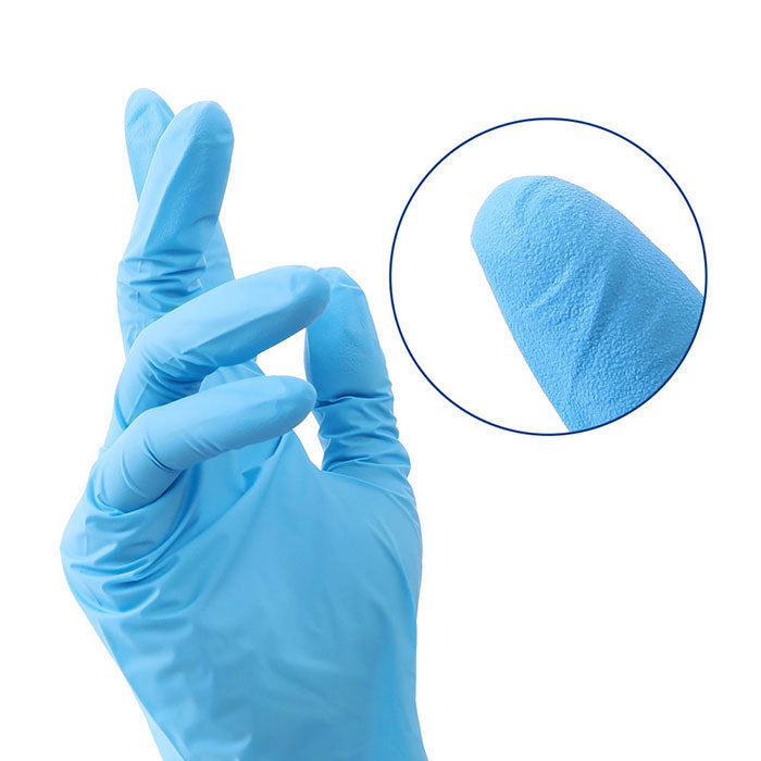 Disposable Nitrile Exam Gloves Blue Powder & Latex Free 4 Mil M/L/XL 100pcs/Box - azdentall.com