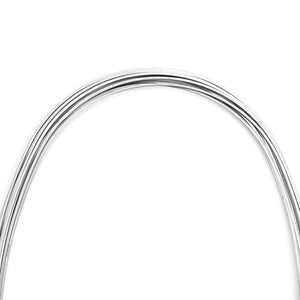 AZDENT Archwire Stainless Steel Oval Form Rectangular 0.017 x 0.025 Upper 10pcs/Pack - azdentall.com