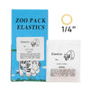 1/4 Orthodontic Intra Oral Elastics Rubber Bands Latex Braces Force 3.5 OZ 5000pcs/Box - azdentall.com