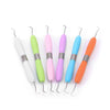 Dental Restoration Instruments Enamel Chisel Set 6 Models - azdentall.com