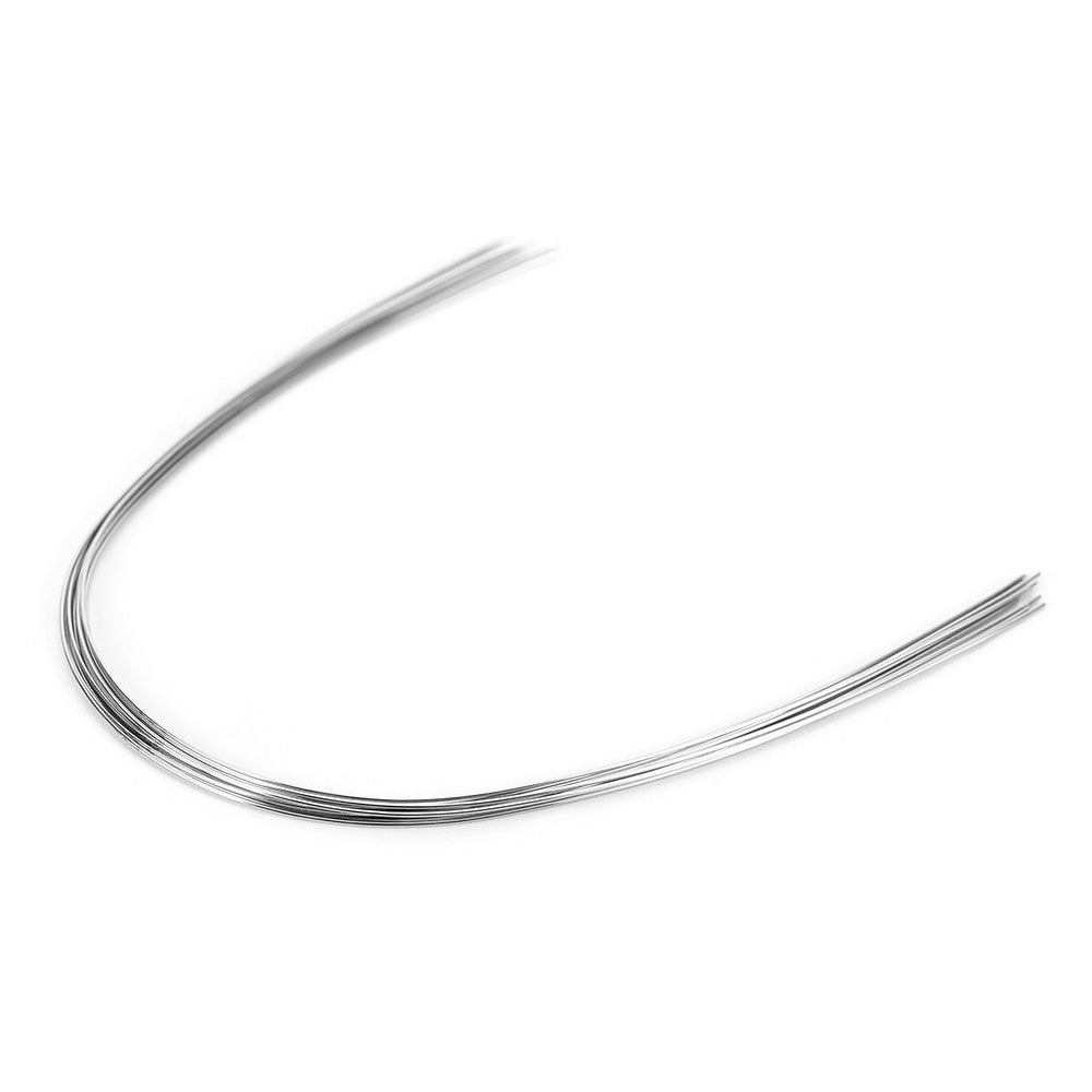 AZDENT Dental Orthodontic Archwire Stainless Steel Oval Form Round 0.020 Lower 10pcs/Pack - azdentall.com