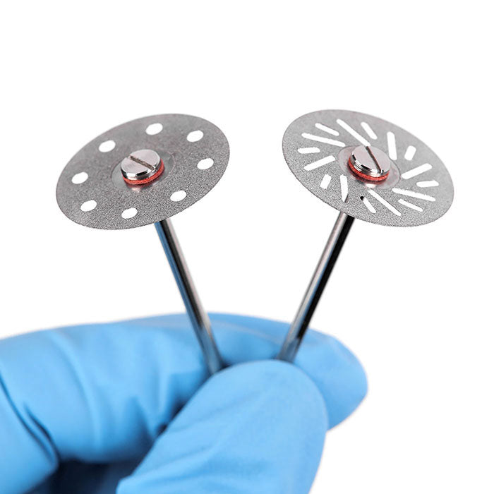 Dental Lab Thin Diamond Disc Cutting Double Side Disk Tool For Polisher Machine - azdentall.com