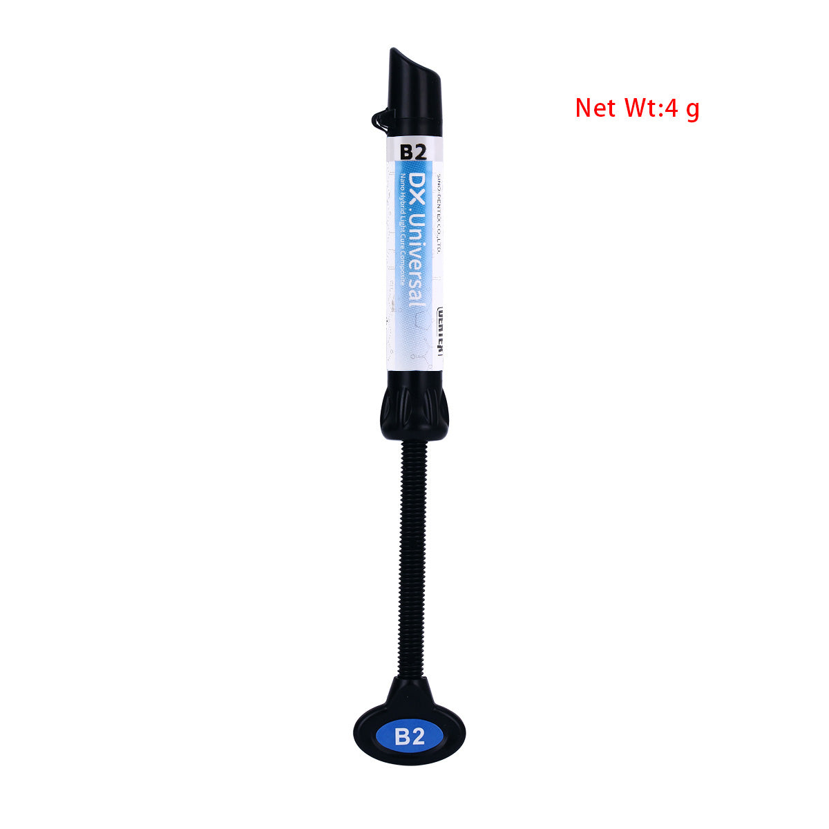 Dental Universal Nano Hybrid Light Cure Composite Resin A1/A2/A3/A3.5/B1/B2 4g Syringe - azdentall.com