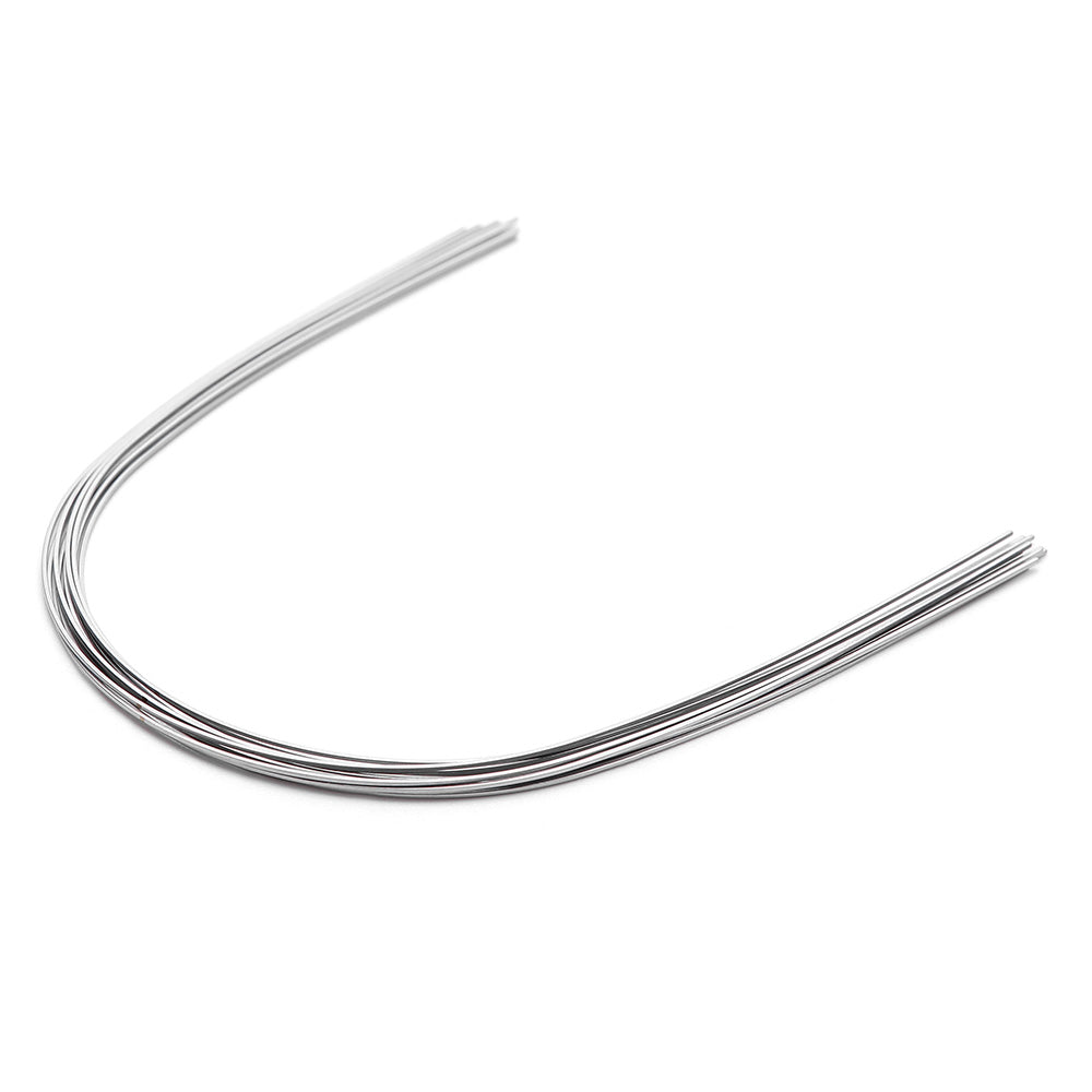 AZDENT Dental Orthodontic Archwires NiTi Super Elastic Natural Form Rectangular 0.016 x 0.016 Lower 10pcs/Pack - azdentall.com