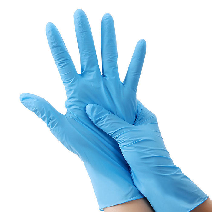 Disposable Nitrile Exam Gloves Blue Powder & Latex Free 4 Mil M/L/XL 100pcs/Box - azdentall.com