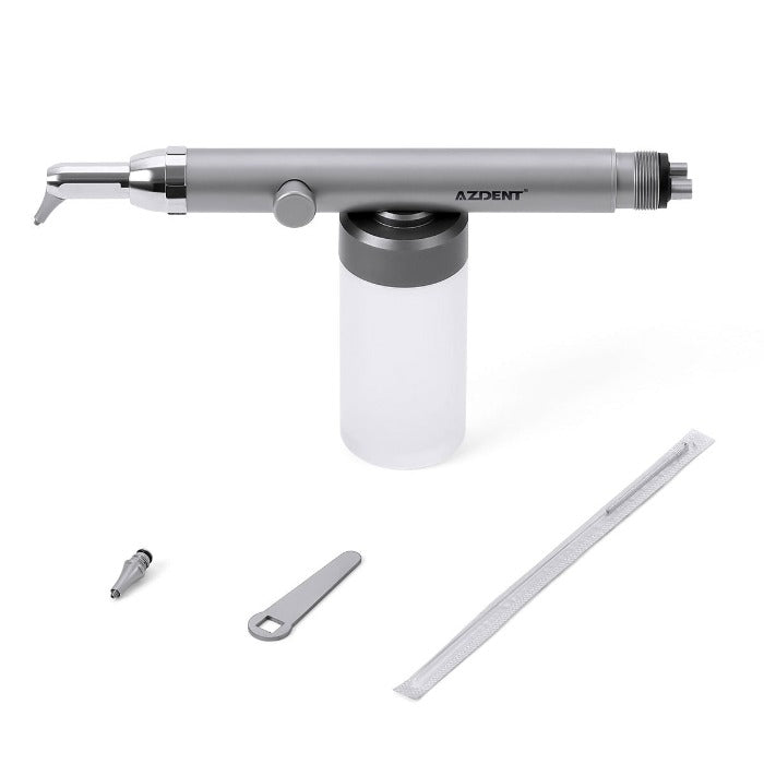 AZDENT Dental Aluminum Oxide Micro Blaster With Water Spray 360° Rotate 4Hole-azdentall.com