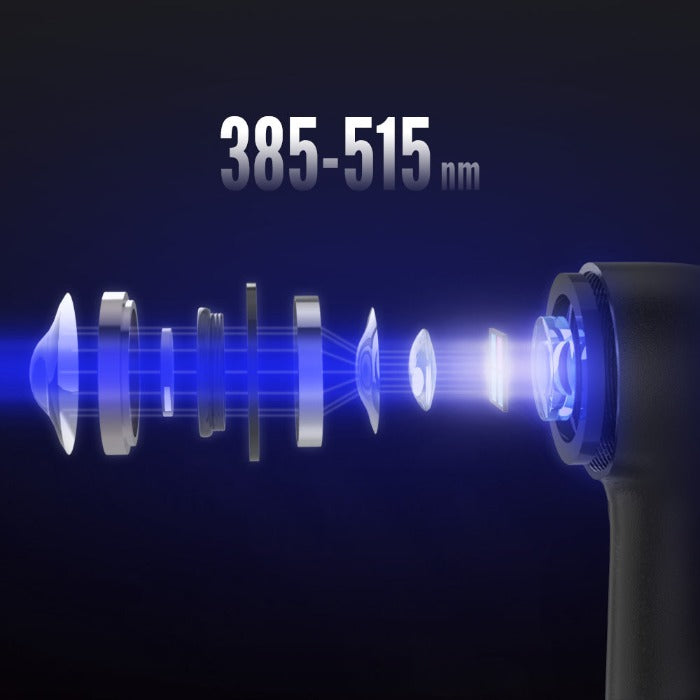 SMAXPro Dental LED Curing Light: 2000mW 5W Lamp, Resin Cure Tool