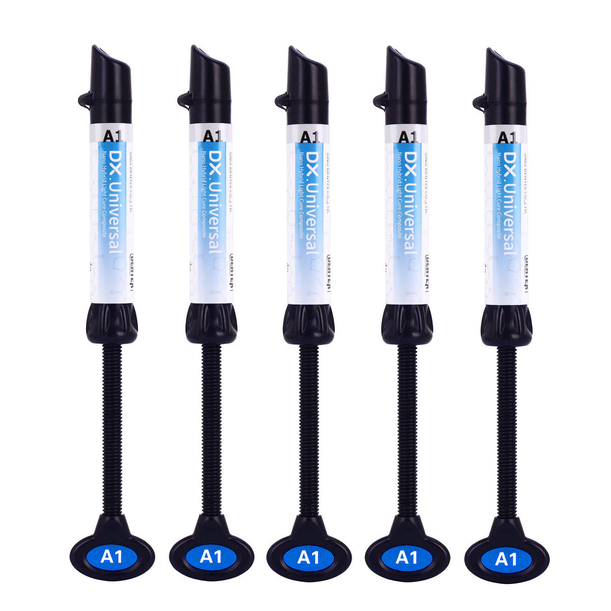 Dental Universal Nano Hybrid Light Cure Composite Resin A1/A2/A3/A3.5/B1/B2 4g Syringe - azdentall.com