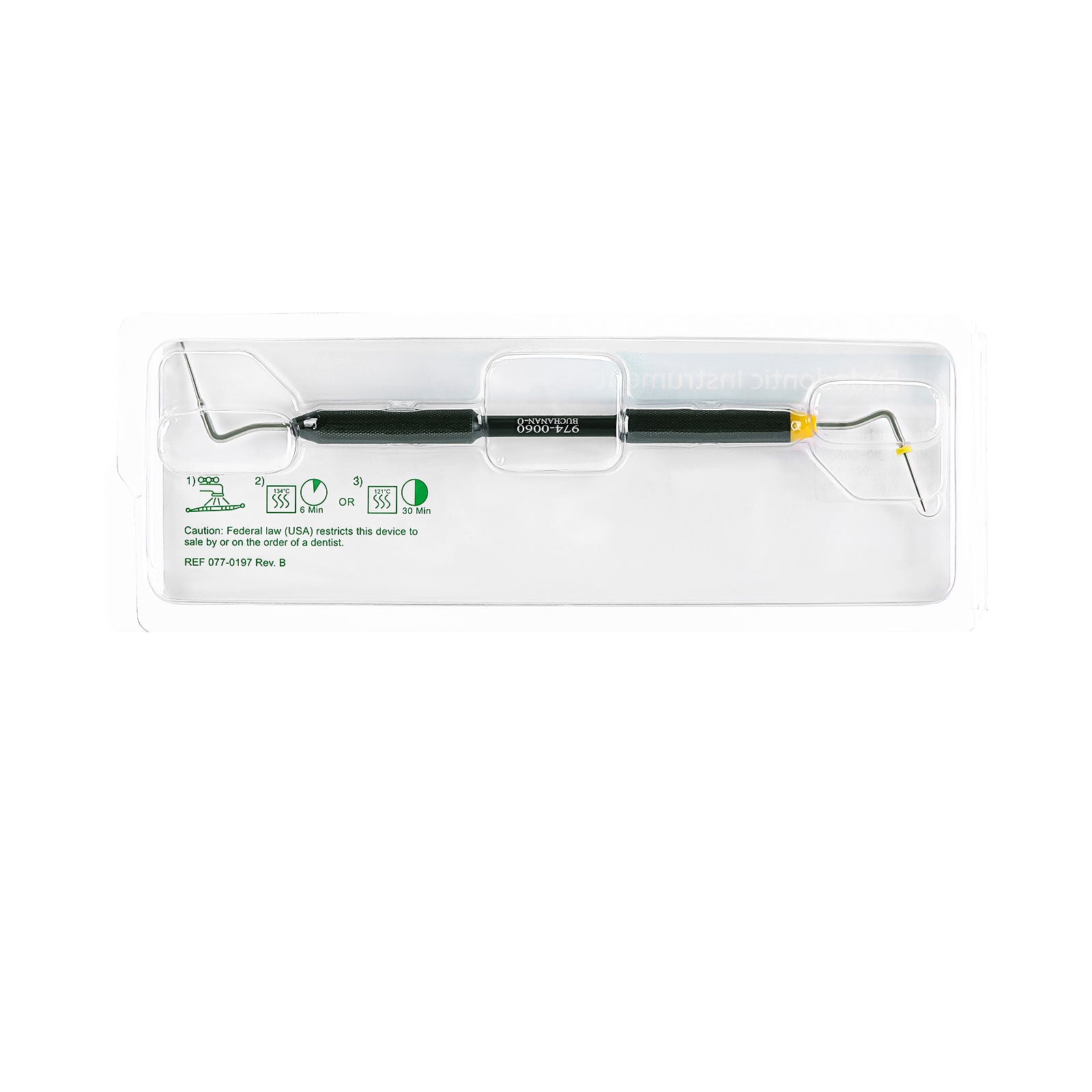 Dental Endo Buchanan Hand Plugger Niti Tip Fill Obturation Model #0 #1 #2-azdentall.com