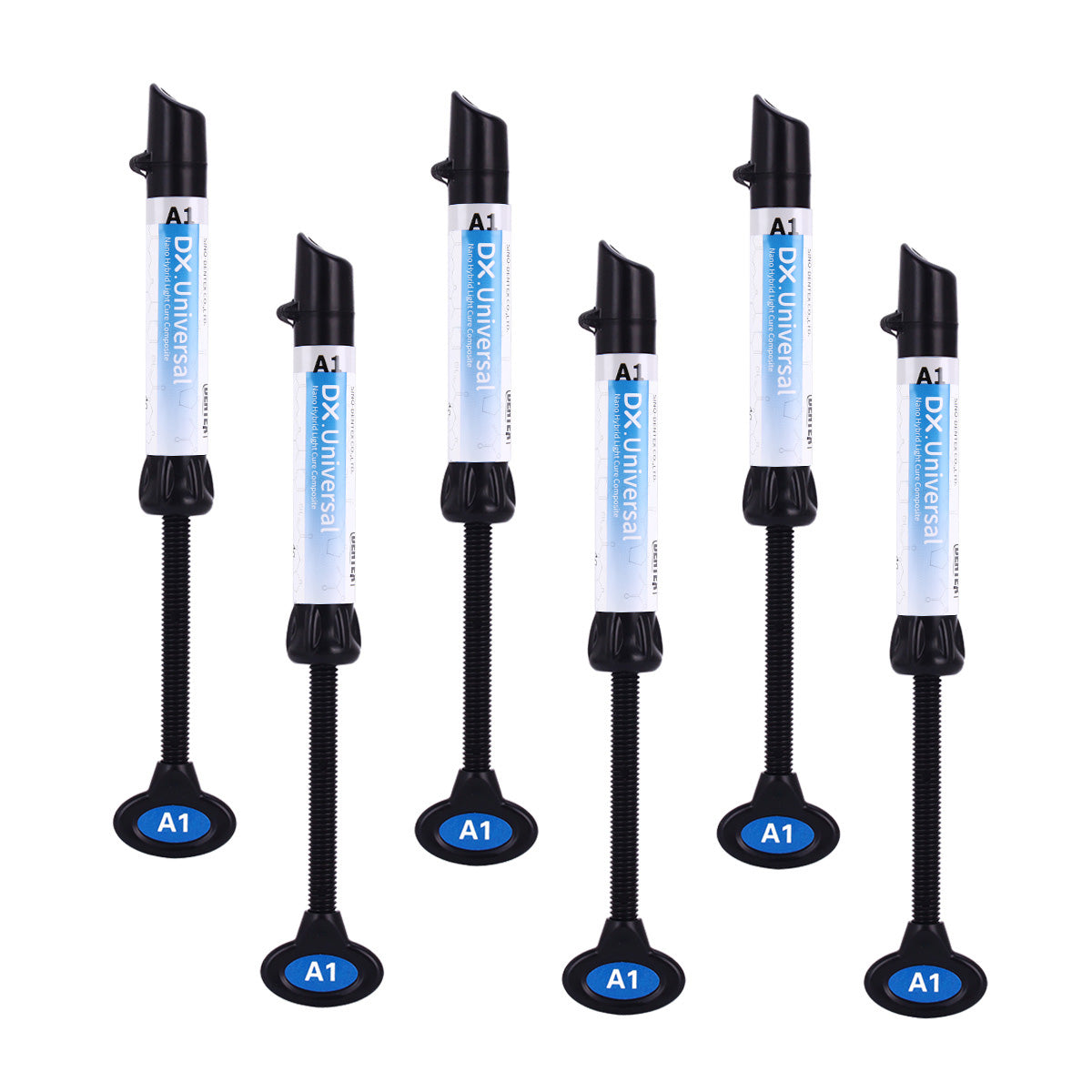 Dental Universal Nano Hybrid Light Cure Composite Resin A1/A2/A3/A3.5/B1/B2 4g Syringe - azdentall.com