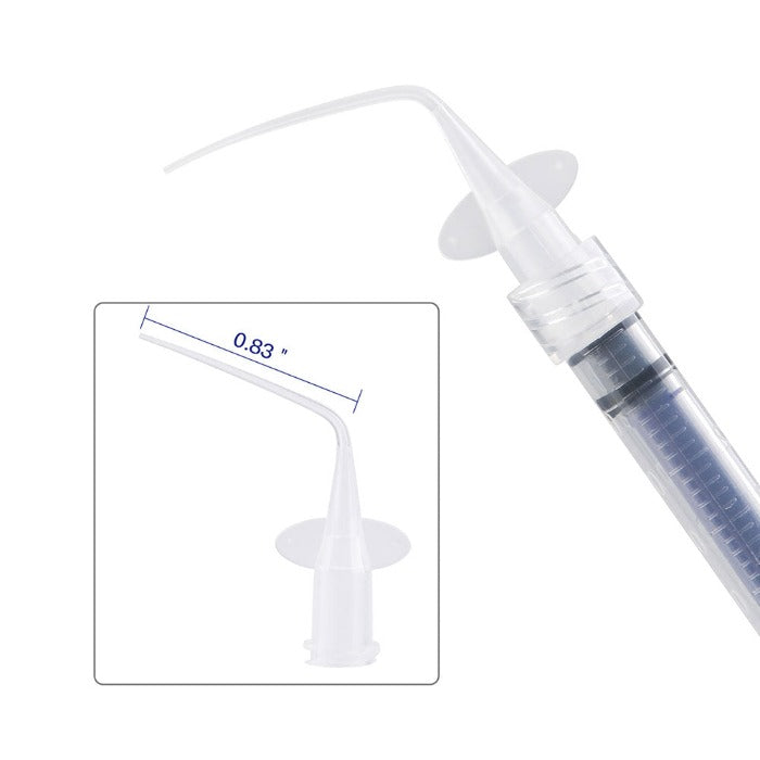 Dental Disposable Syringe Tip Endo Irrigation 2 Colors 50pcs/Pack - azdentall.com