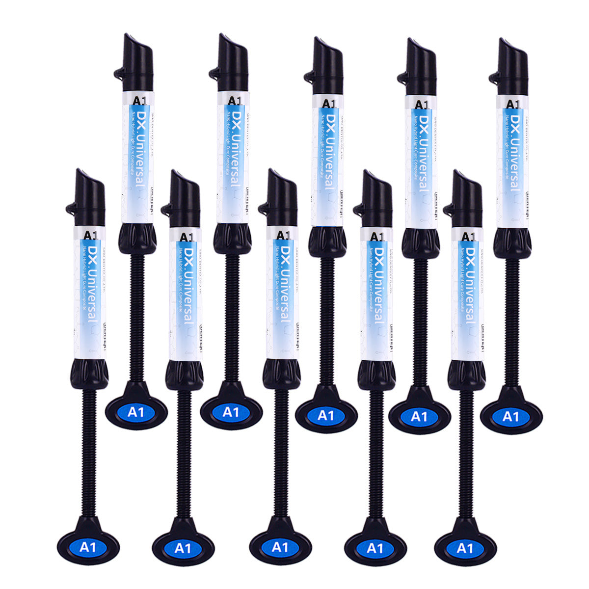 Dental Universal Nano Hybrid Light Cure Composite Resin A1/A2/A3/A3.5/B1/B2 4g Syringe - azdentall.com