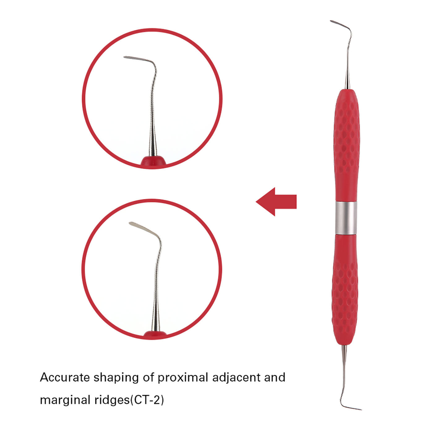 CT-2 Dental Resin Filler Aesthetic Restoration Silicone Handle - AZDENT