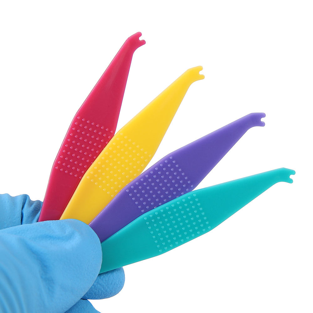Dental Orthodontic Elastic Rubber Band Placers Assorted Colors 50pcs/Pack