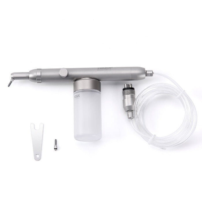 AZDENT Dental Alumina Air Abrasion Polisher Sandblasting Sandblaster Prophy Gun 4Hole - azdentall.com