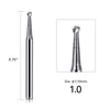 Dental FG #2 Round Carbide Bur 10pcs/Box-azdentall.com