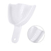 Dental Impression Trays Perforated Plastic Autoclave 5 Sizes Upper And Lower 2pcs/Pack