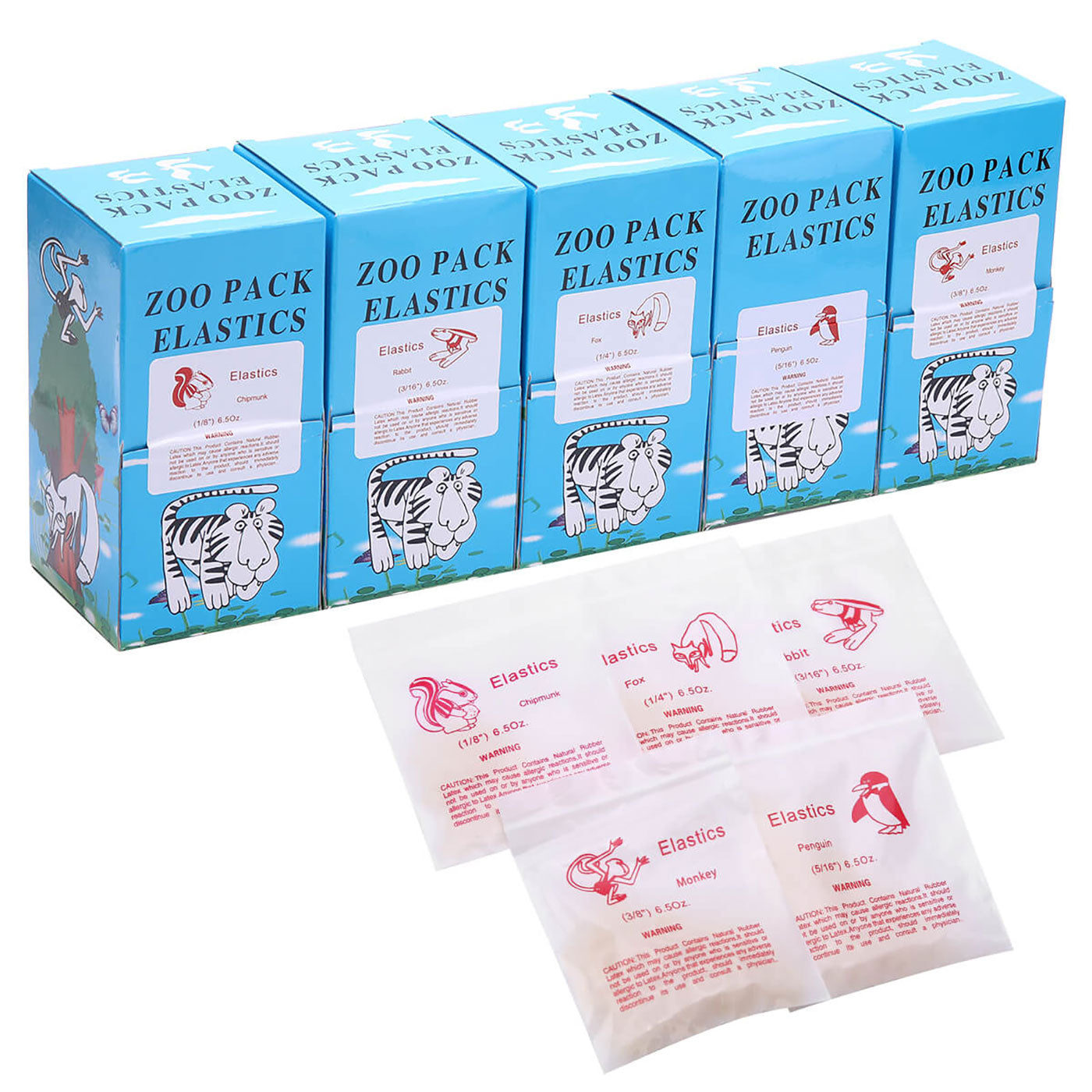 Orthodontic Intra Oral Elastics Rubber Bands Latex Braces Force 6.5 OZ 5000pcs/Box - azdentall.com