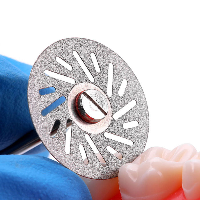 Dental Lab Thin Diamond Disc Cutting Double Side Disk Tool For Polisher Machine - azdentall.com