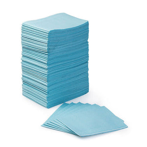 AZDENT Dental Disposable Patient Bibs 13"x18" 2-Ply Paper/1-Ply Poly 125pcs/Pack - azdentall.com