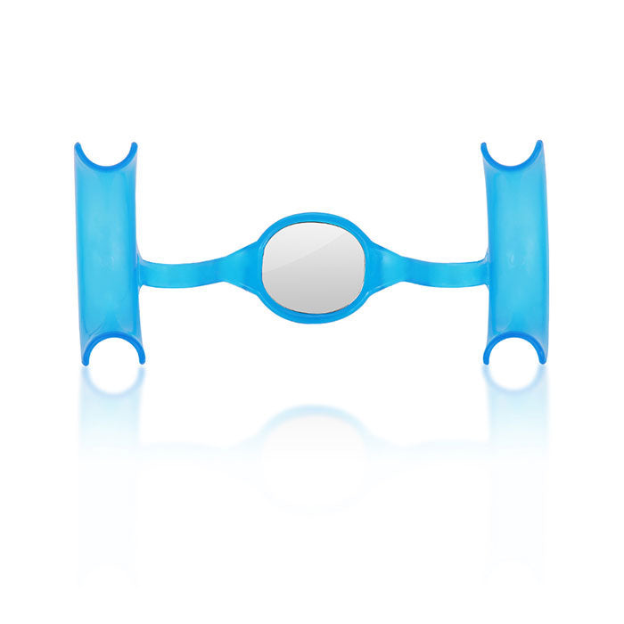 Dental Cheek Retractor Mouth Opener M Type with Mirror 10pcs/set - azdentall.com