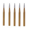 Dental Tungsten Carbide Burs FG 7902 Trimming & Finishing 10pcs/Box - azdentall.com