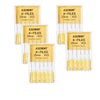 AZDENT Dental Hand K-Files Stainless Steel 25mm #20 Yellow 6pcs/Box-azdentall.com