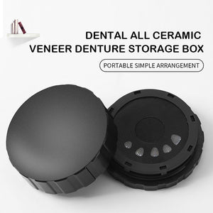 Dental Veneer Pretreatment Patch Tooth Box All Ceramic Denture Storage Portable-azdentall.com